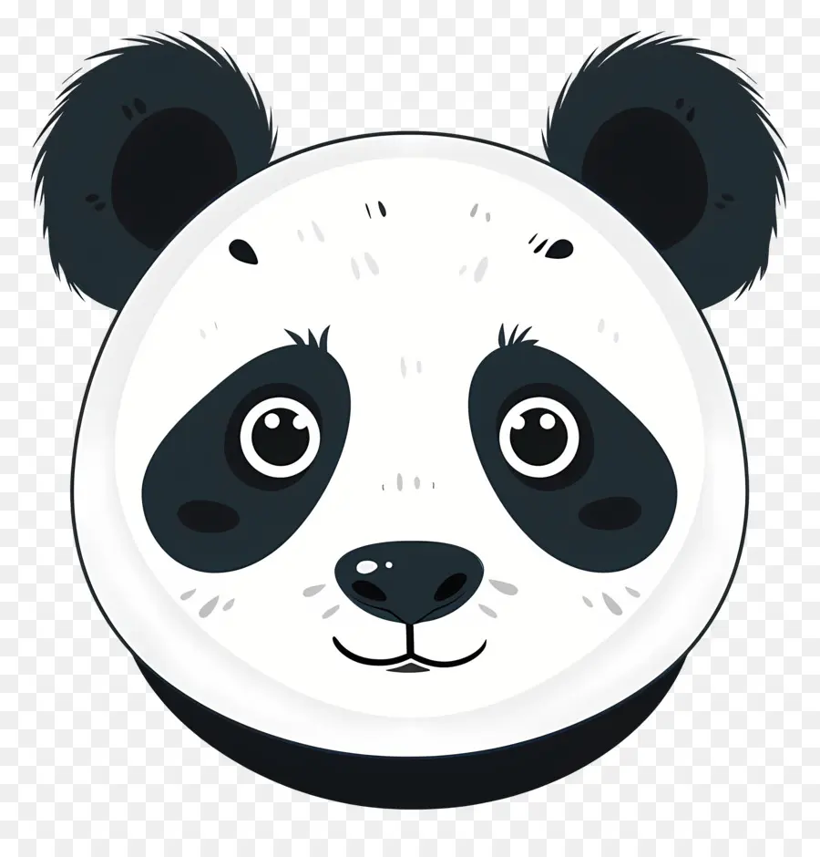 Tête De Panda，Visage De Panda PNG