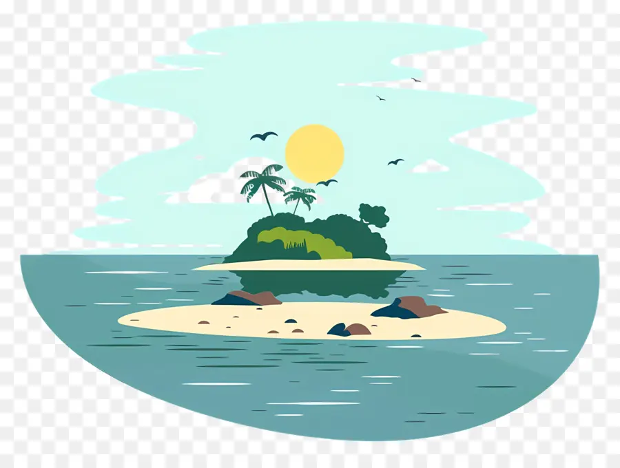 Île，Île Tropicale PNG