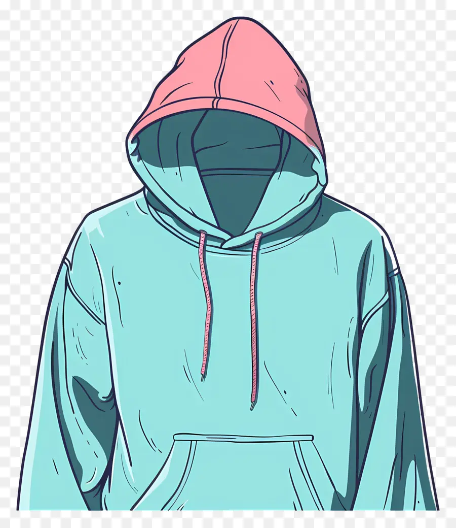 Sweatshirt à Capuche，Occasionnel PNG