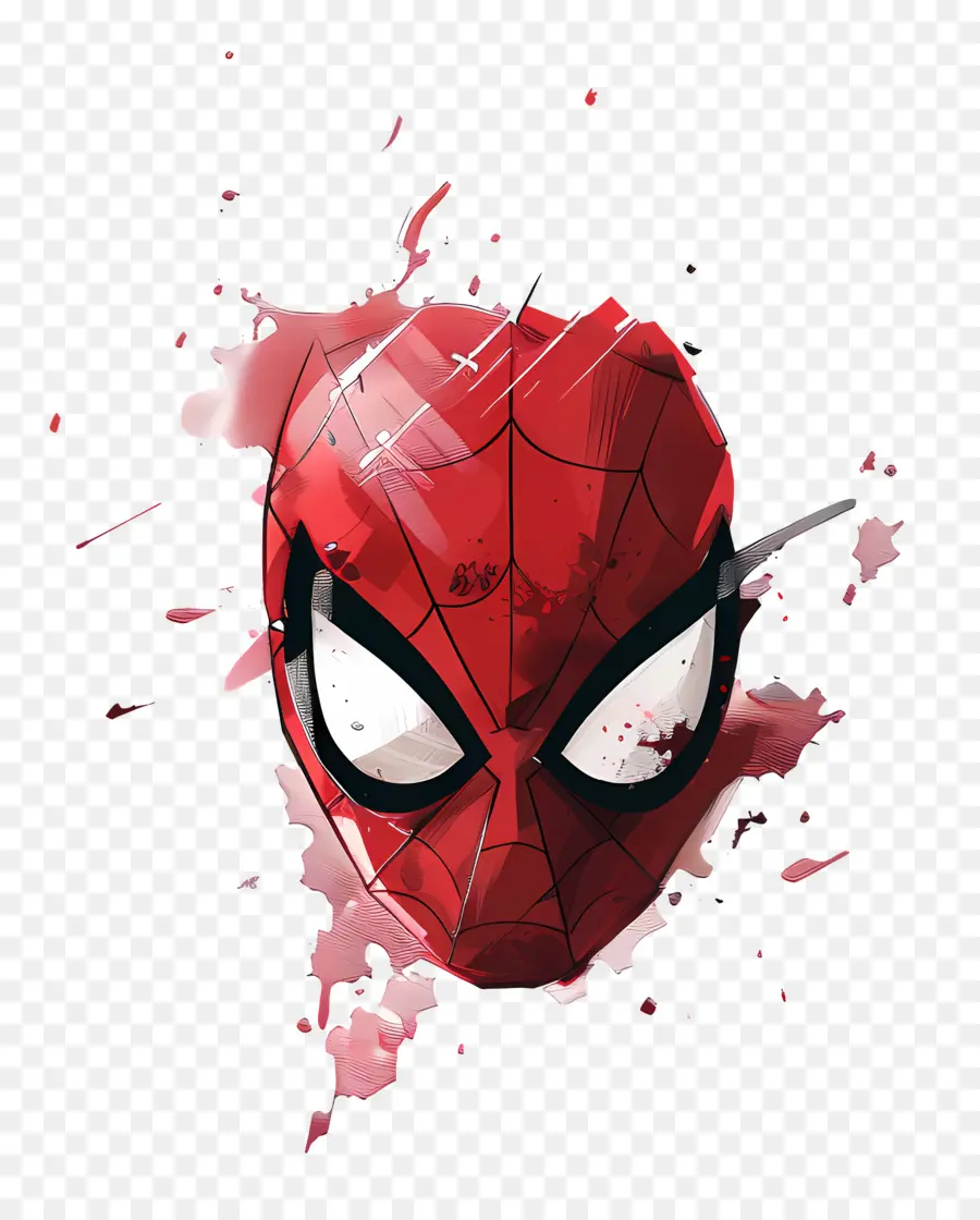 Tête De Spiderman，Homme Araignée PNG