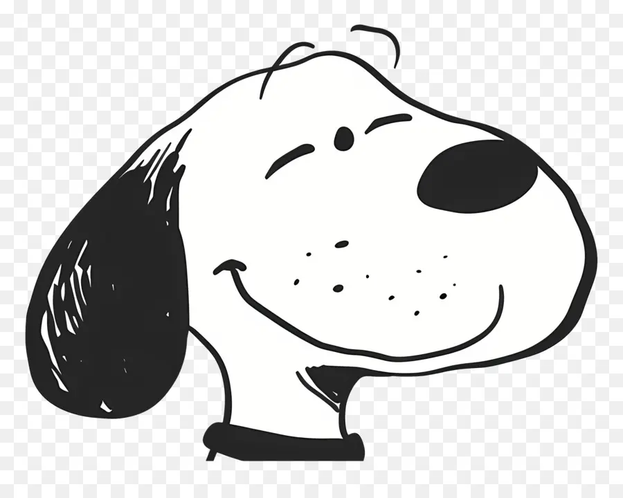 Tête De Snoopy，Chien PNG