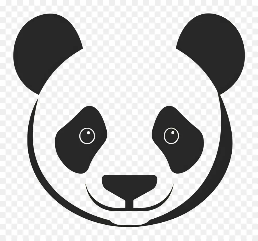 Panda Tête，Ours De Panda PNG