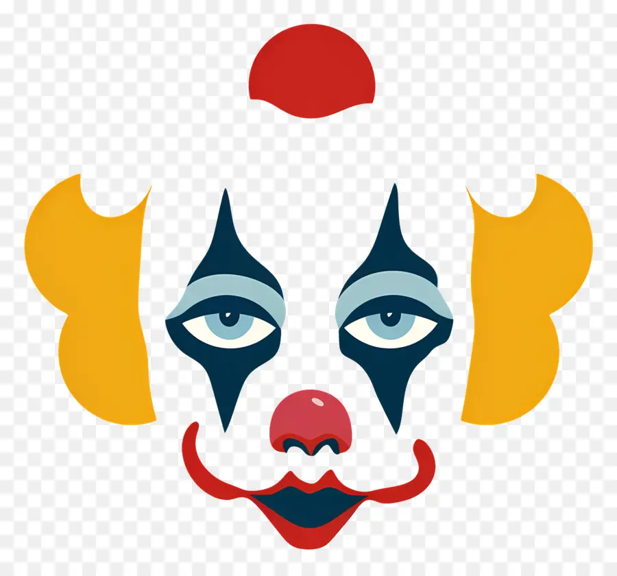 Tête De Clown，Visage De Clown PNG