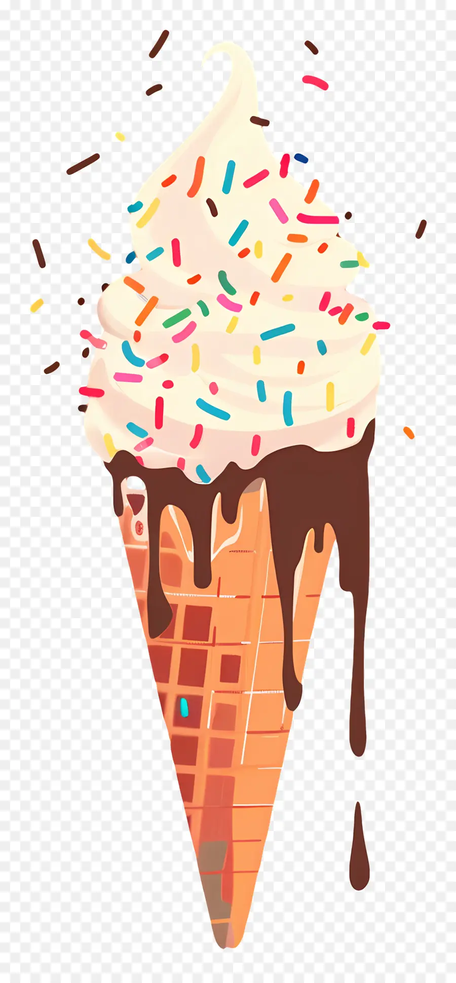 Cornet De Glace，Glace PNG