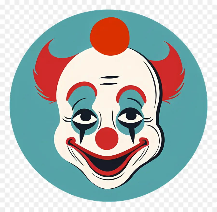 Tête De Clown，Masque De Clown PNG