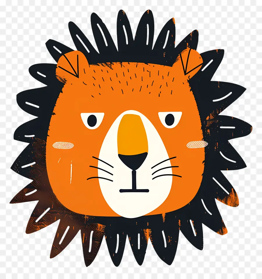 Tête De Lion，Lion PNG