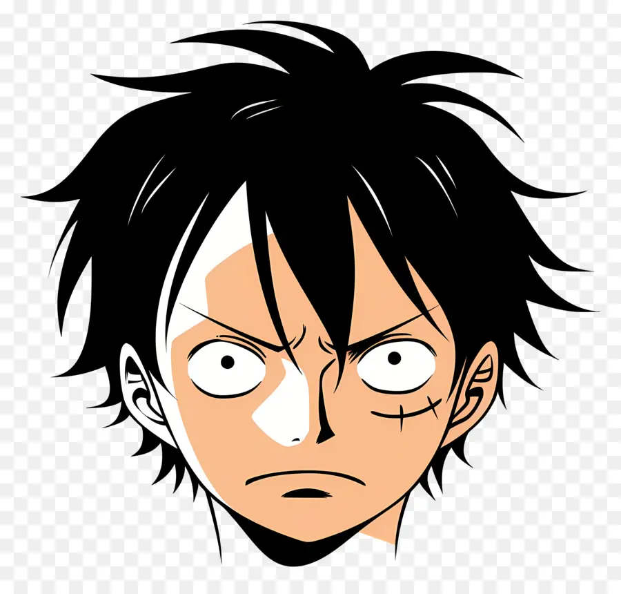 Tête De Luffy，Personnage D'anime PNG