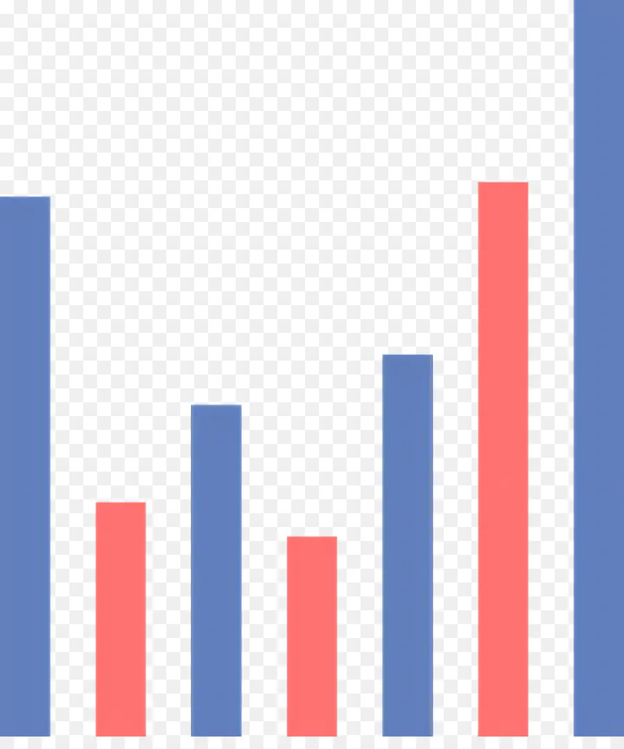 Graphique à Barres，La Croissance Des Ventes PNG