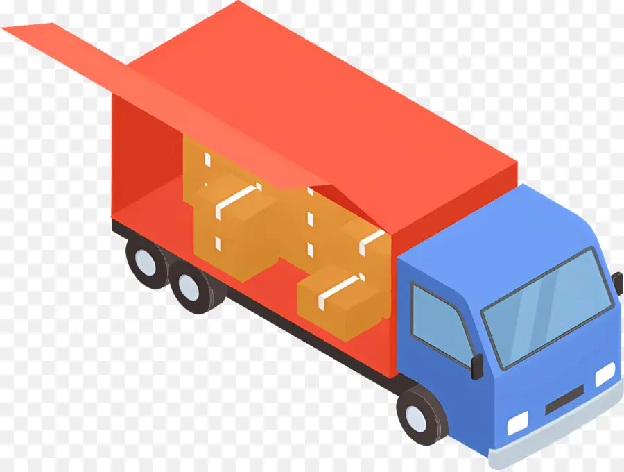 Logistique，Camion De Livraison PNG