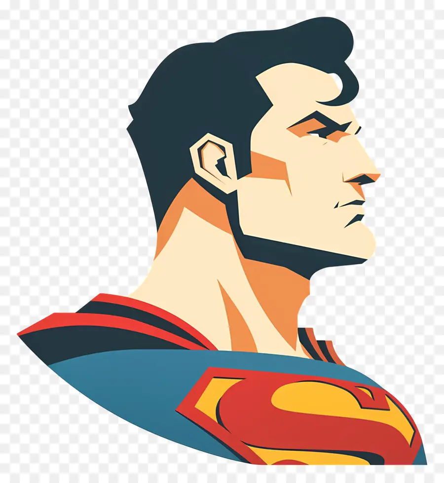 Tête De Superman，Superman PNG