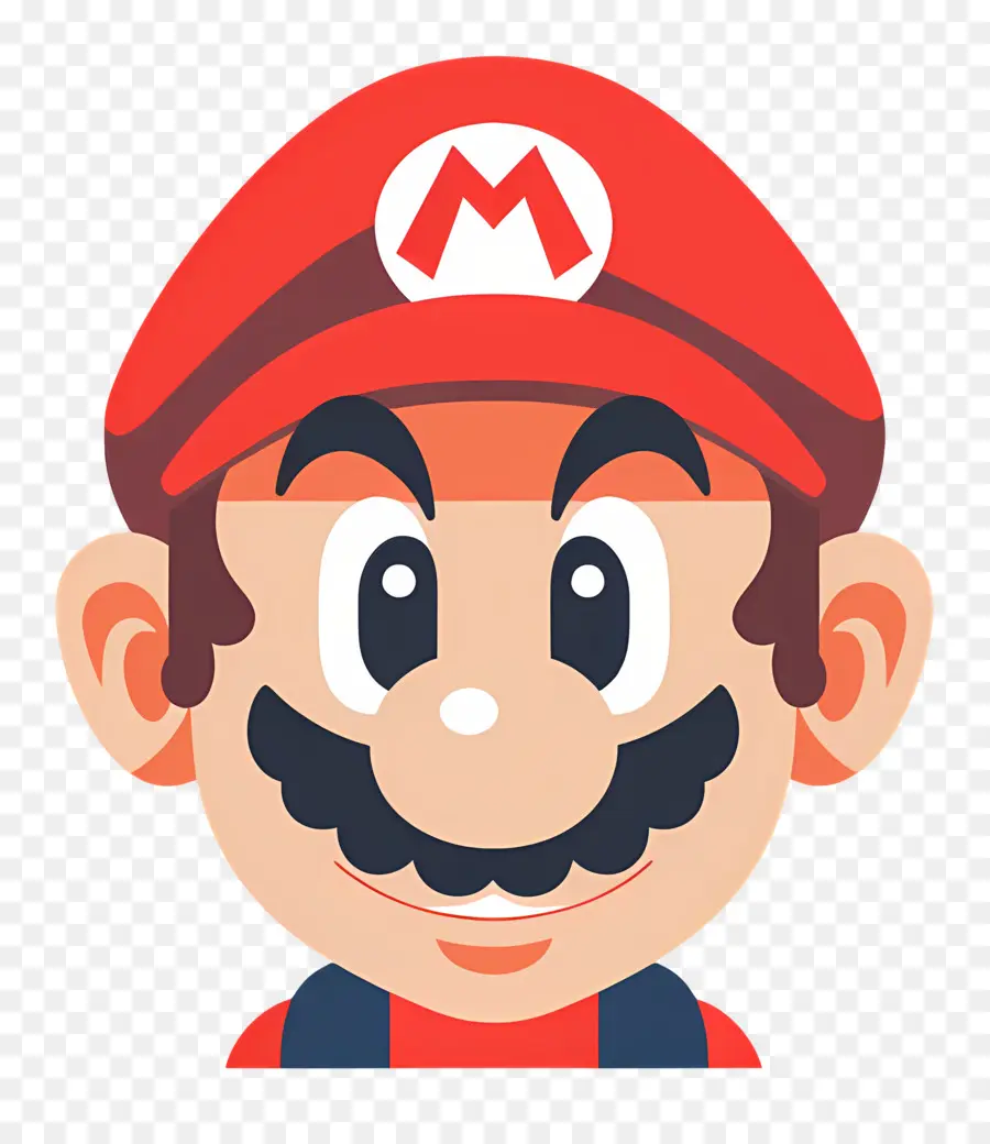 Tête De Mario，Mario PNG