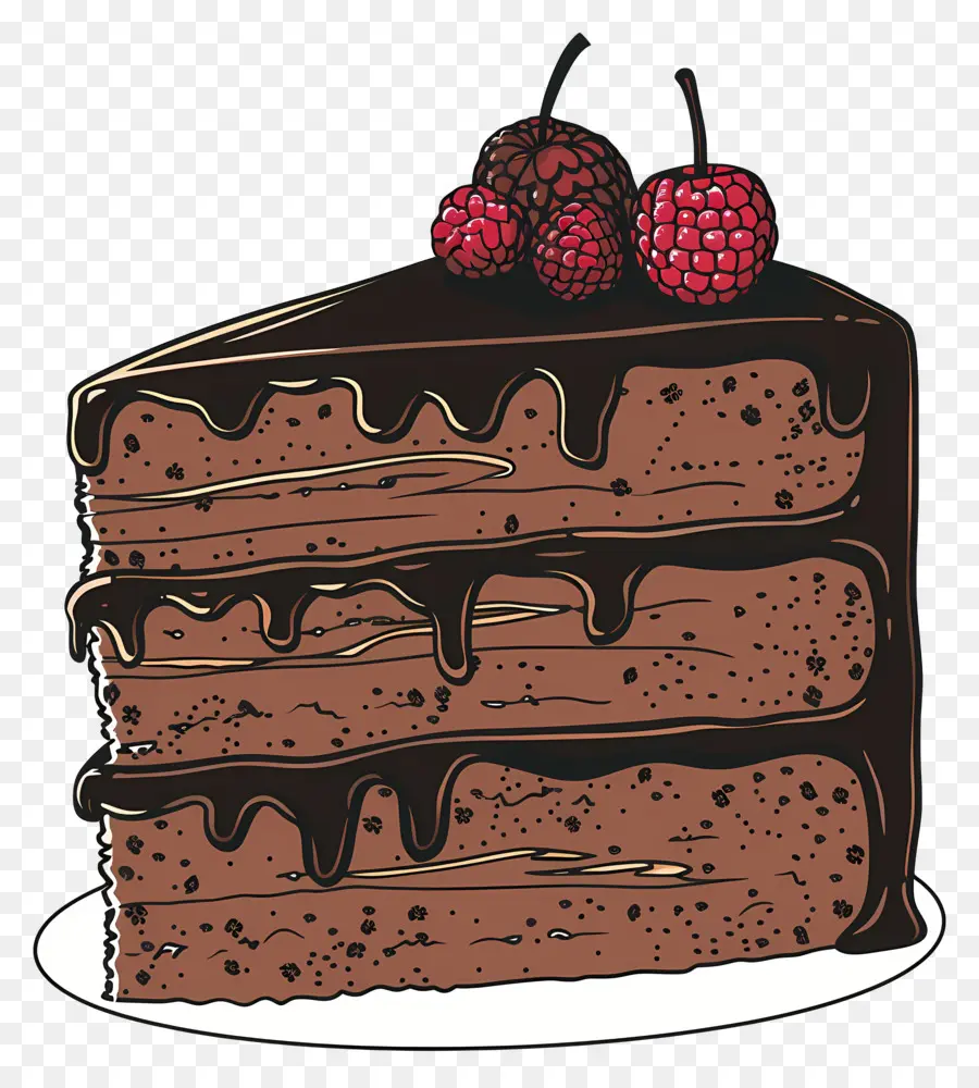 Gâteau Au Chocolat，Dessert PNG