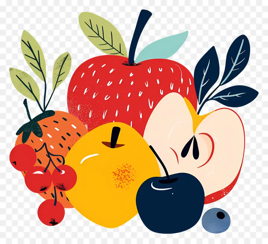 Alimentation Saine，Fruits PNG