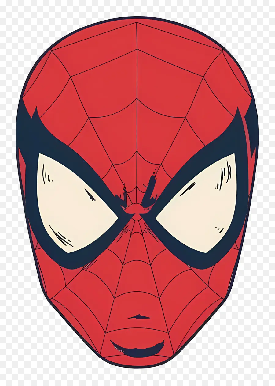 Tête De Spiderman，Masque Spider Man PNG