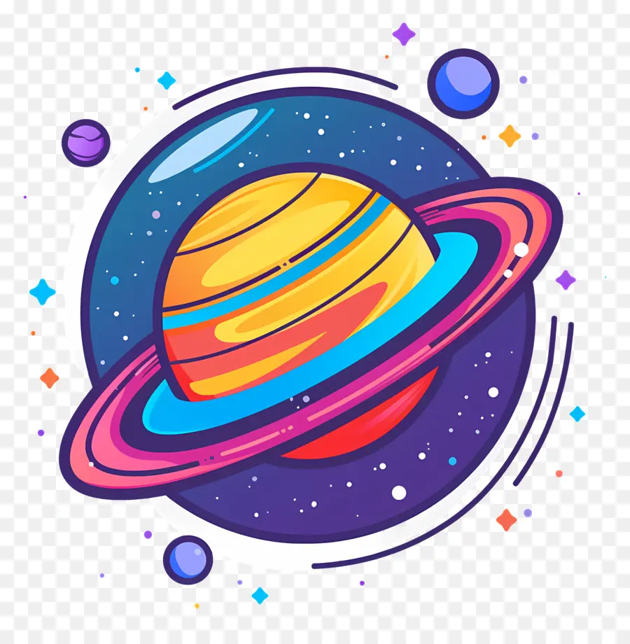 Planète，Coloré Planète PNG