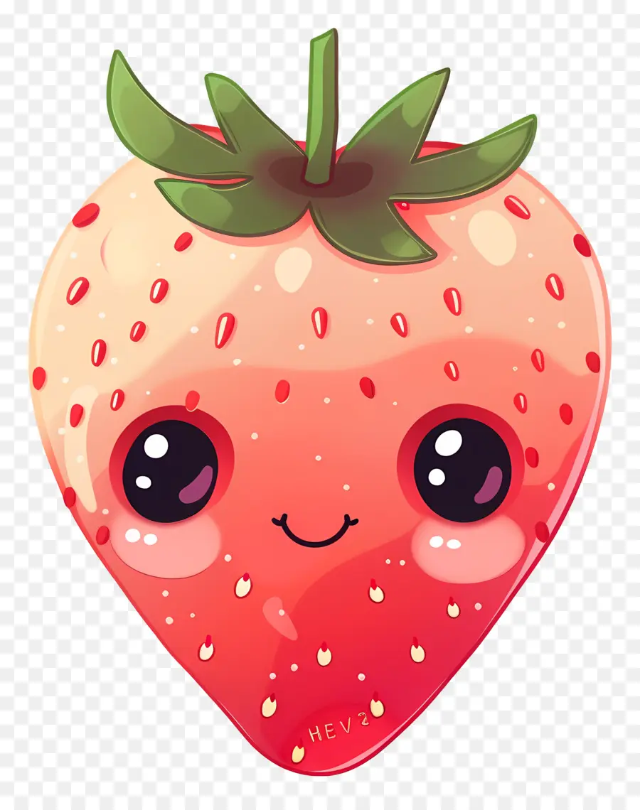 Dessin Animé à La Fraise，Mignon Fraise PNG