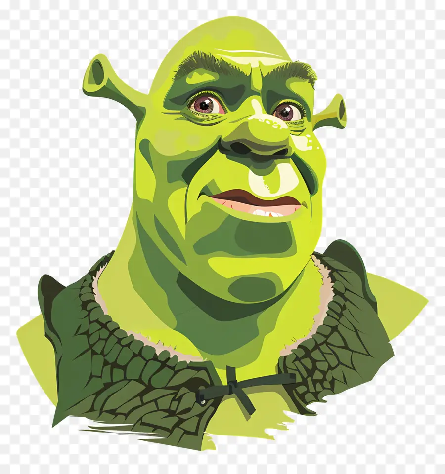 Tête De Shrek，Personnage Animé PNG