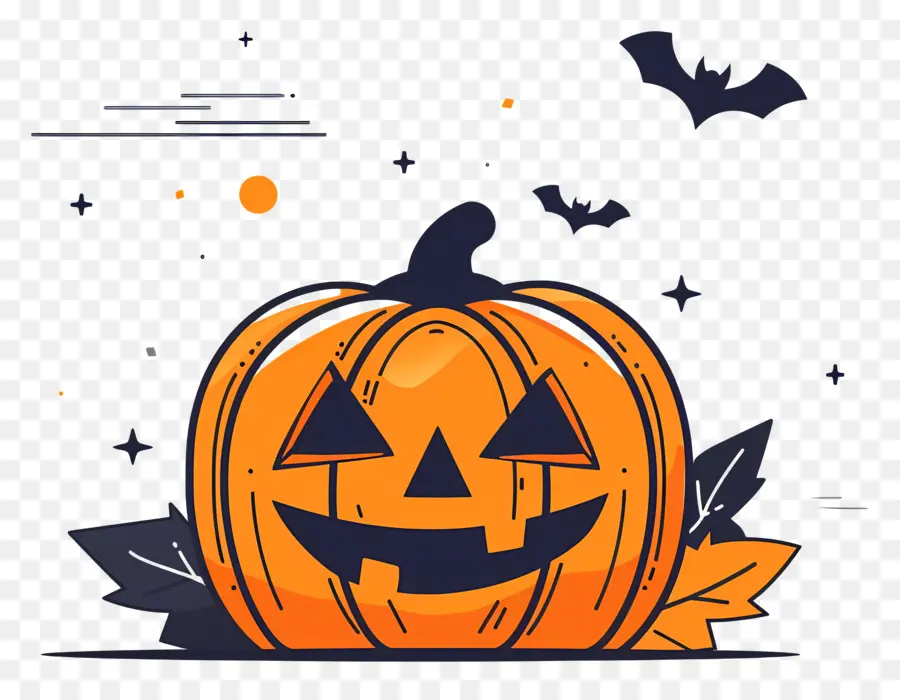 Citrouille D'halloween，Citrouille Avec Chapeau De Sorcière PNG