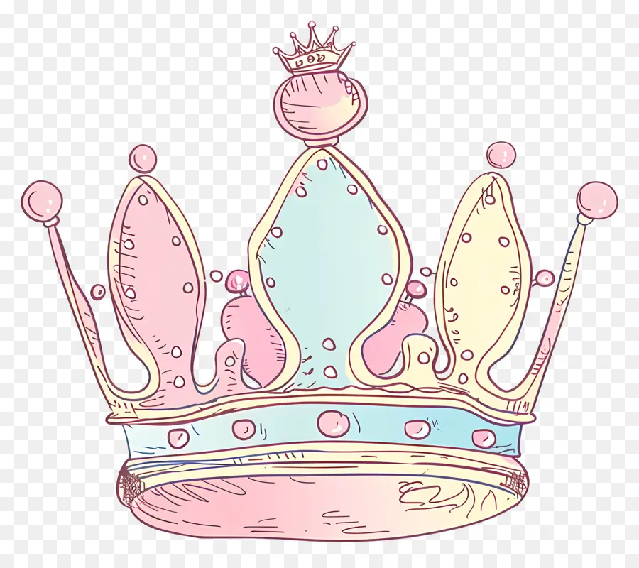 Couronne De Reine，Couronne Rose PNG