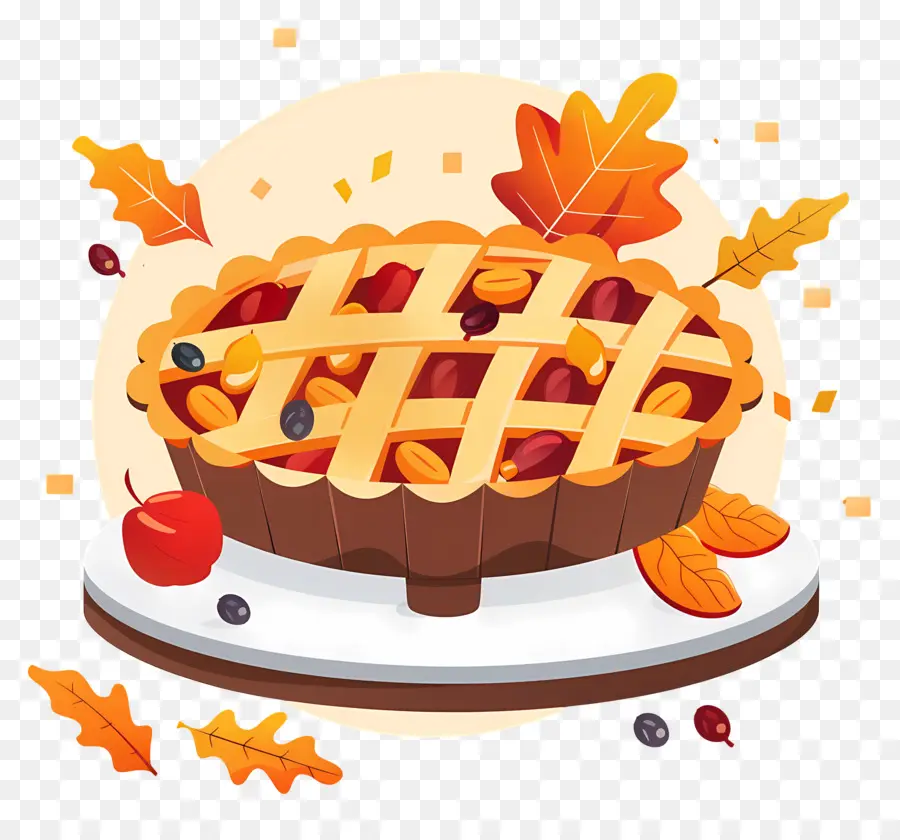 Tarte De Thanksgiving，Tarte PNG