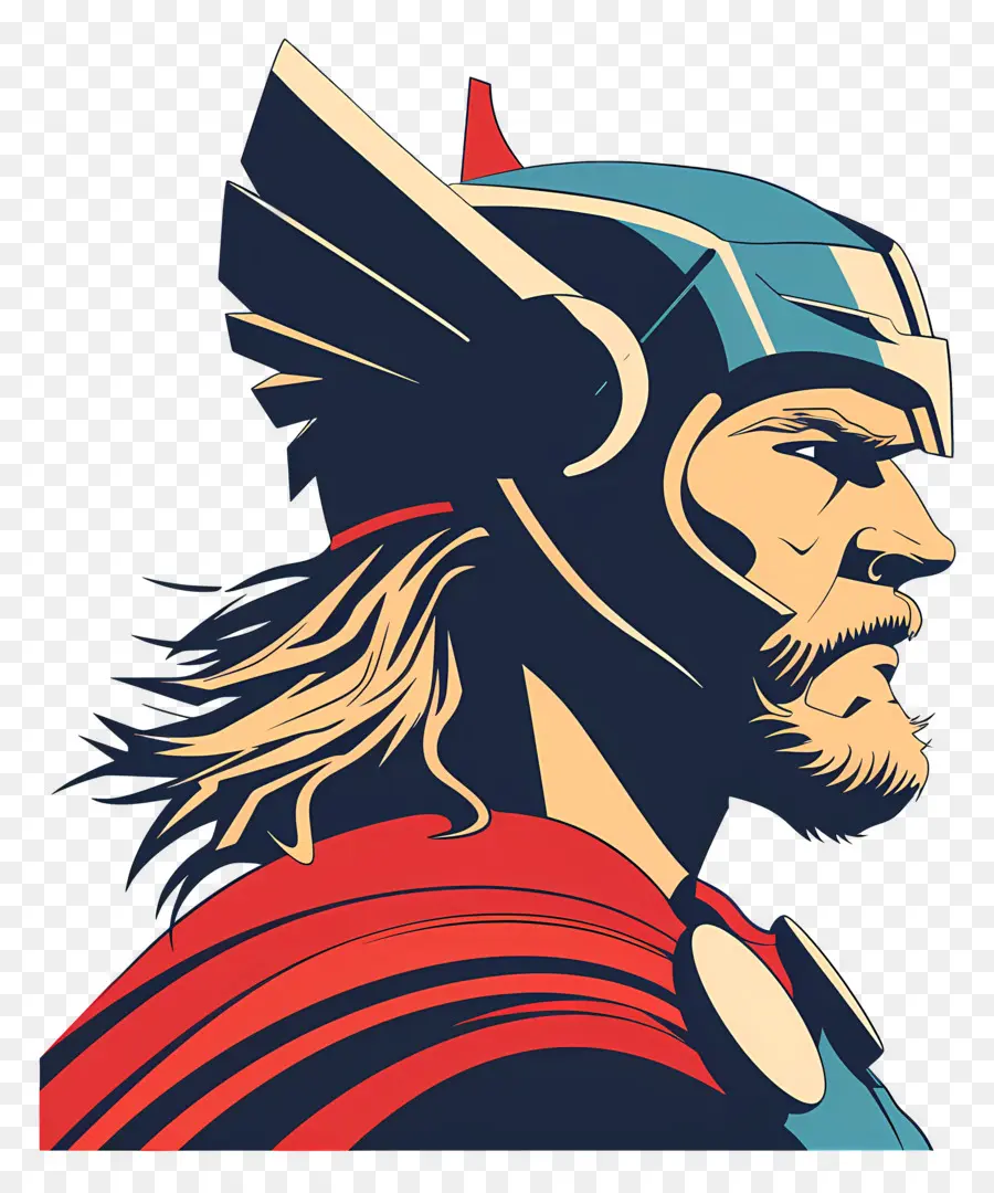 Tête De Thor，Guerrier PNG