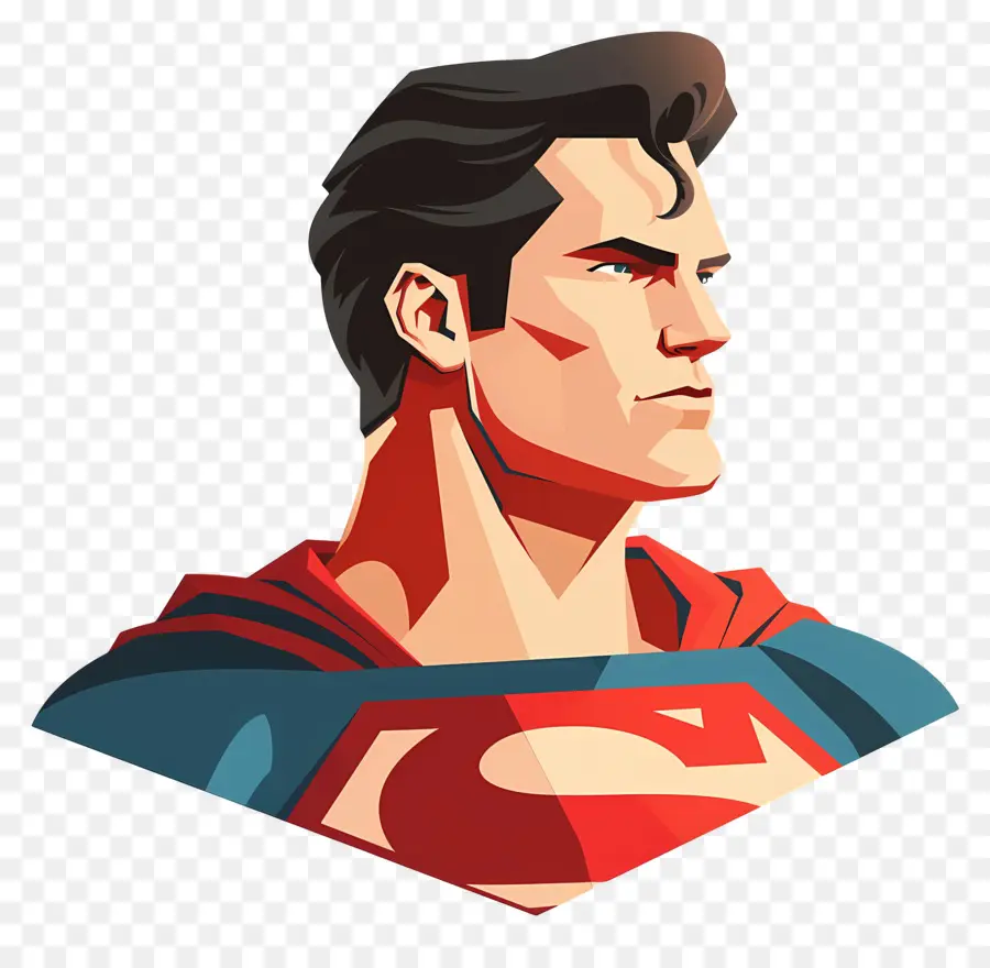 Tête De Superman，Super Héros PNG