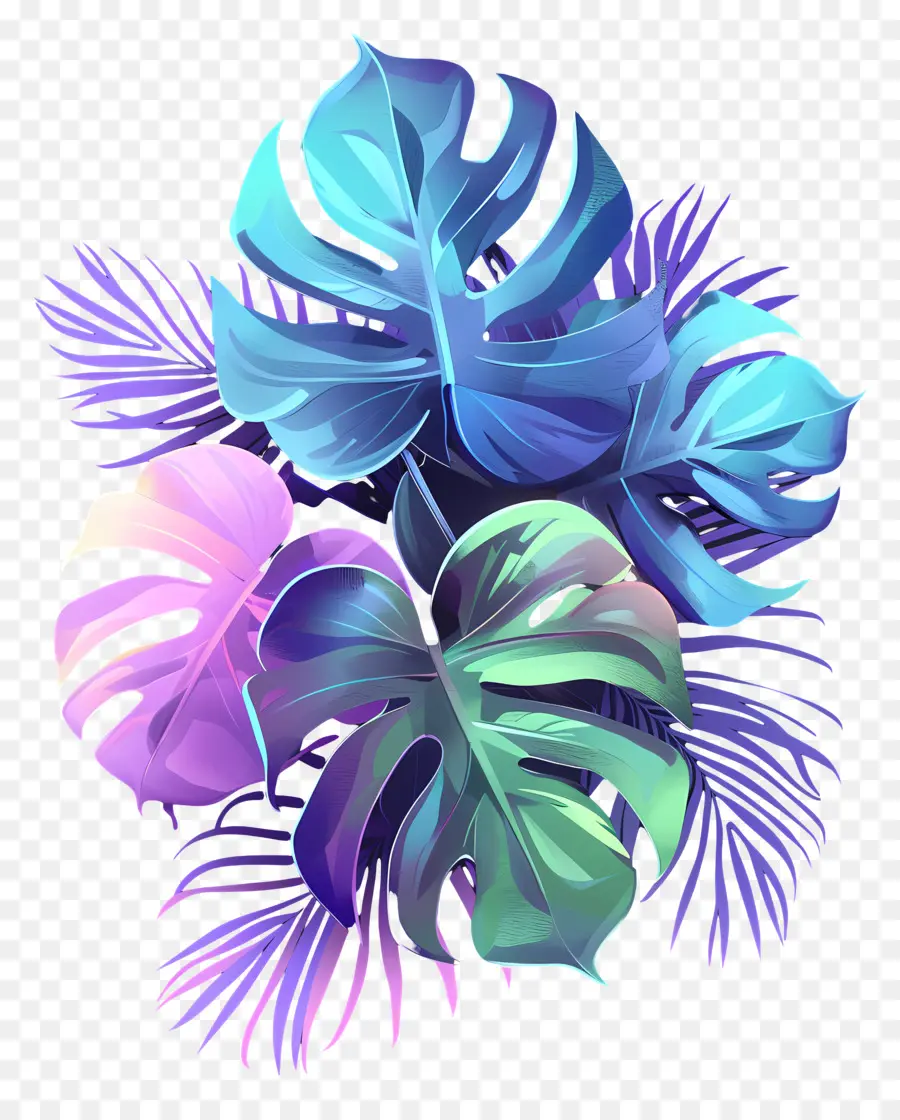 Plante Monstera，Feuilles PNG