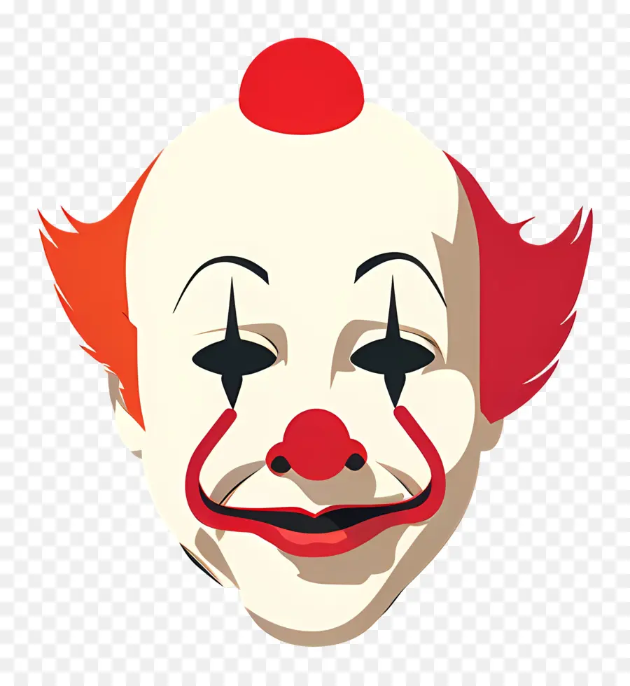 Tête De Clown，Masque De Clown PNG