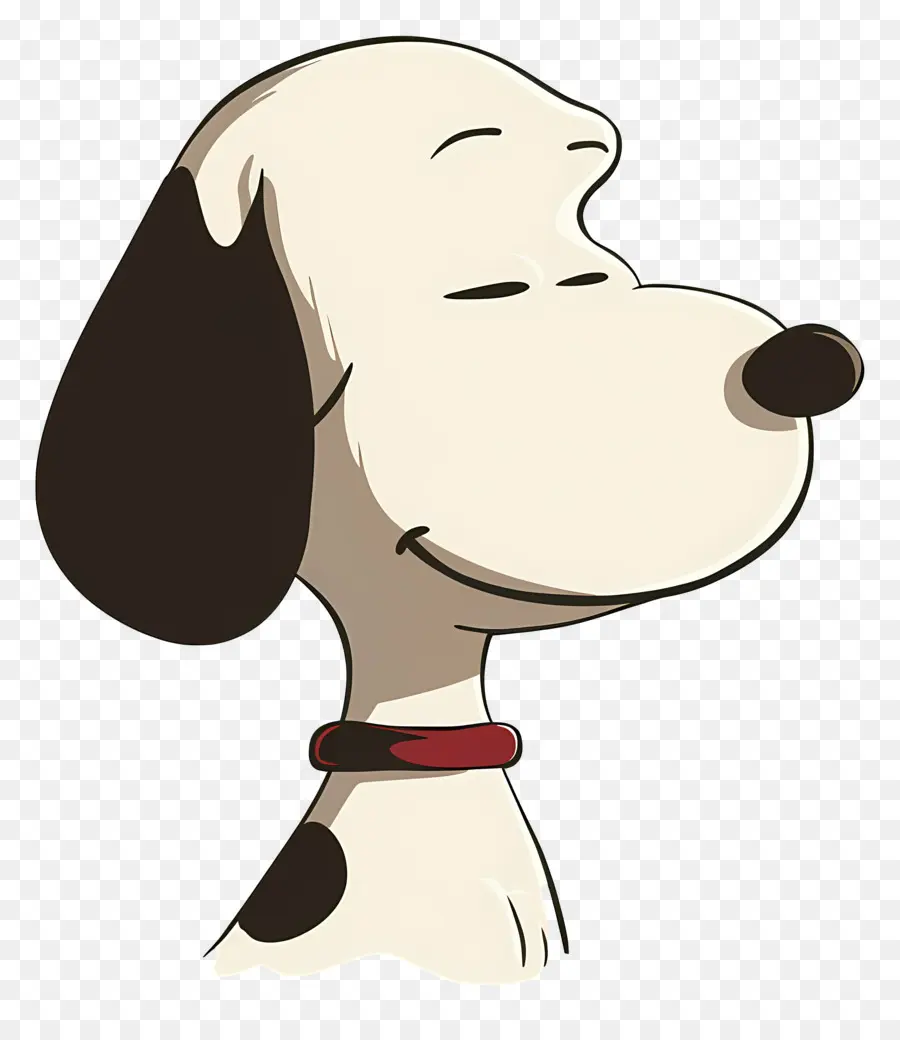 Tête De Snoopy，Chien De Dessin Animé PNG