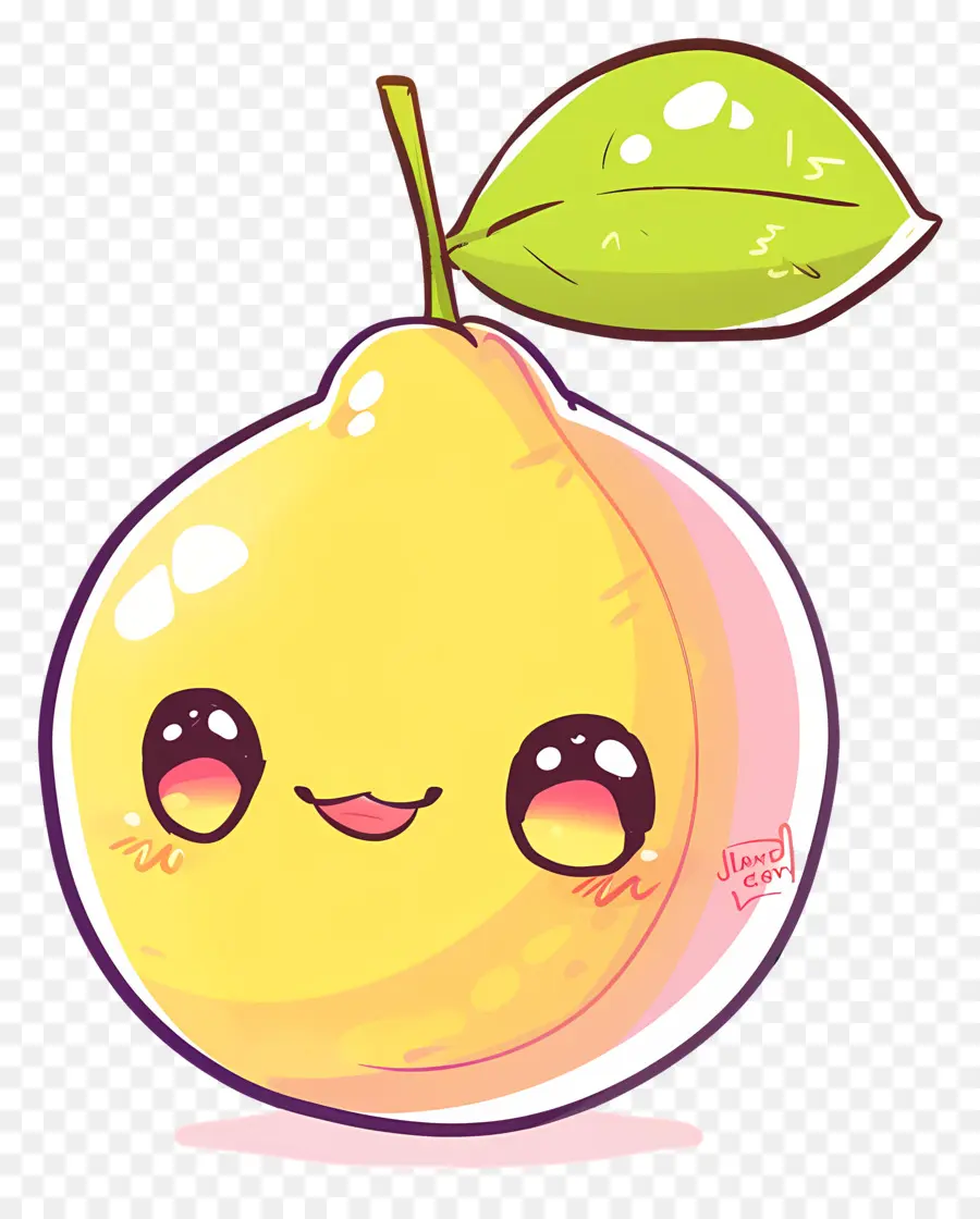 Dessin Animé De Citron，Citron PNG