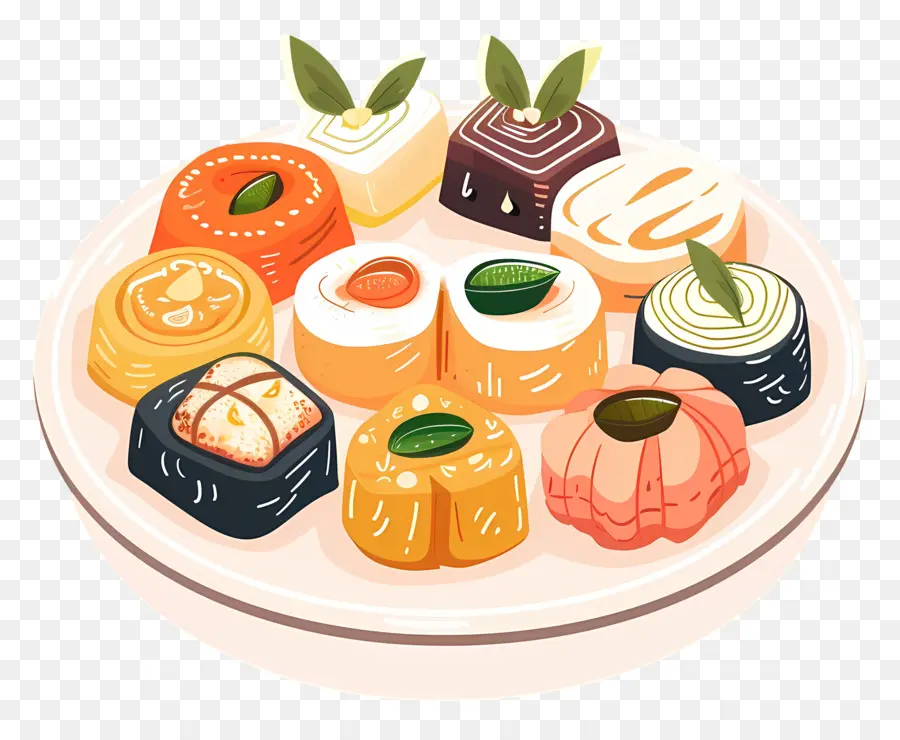 Le Dessert，Sushi PNG