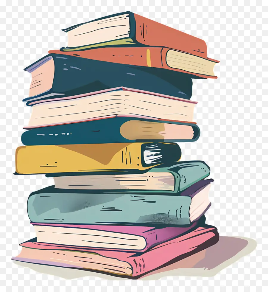 Pile De Livres，Livres PNG