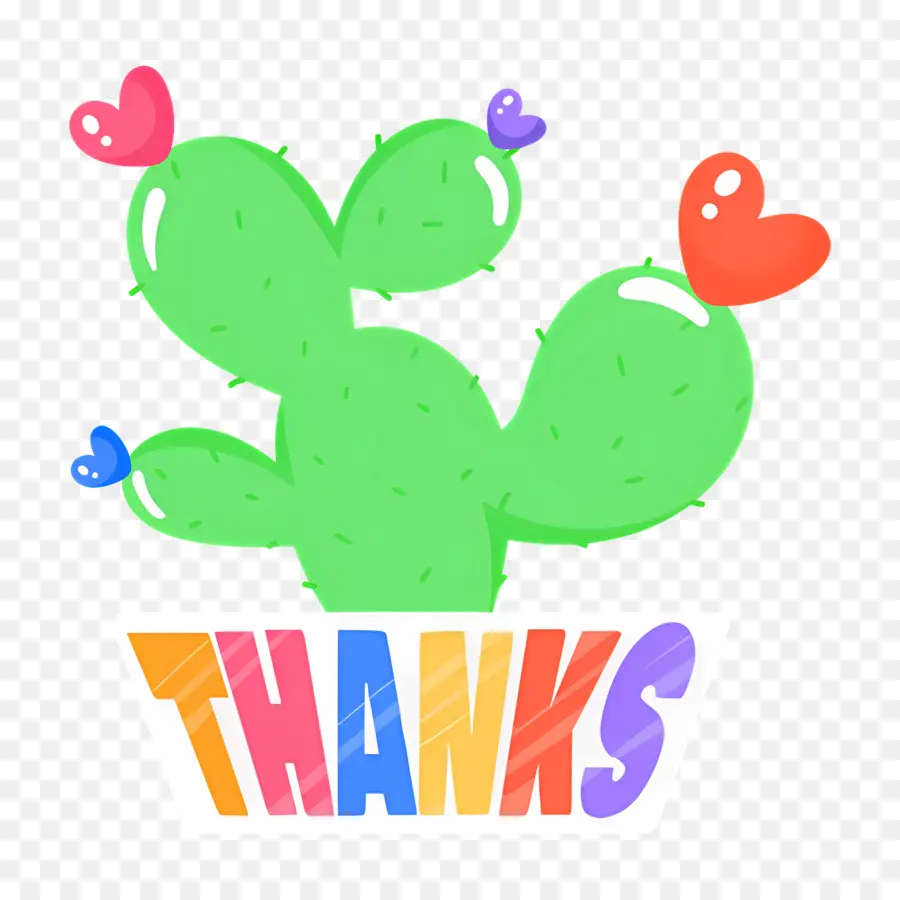 Je Vous Remercie，Cactus PNG