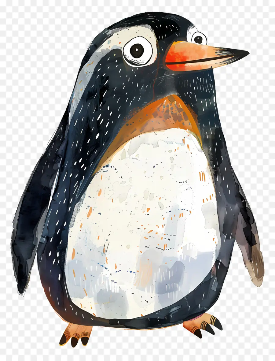 Pingouin，Cartoon Pingouin PNG