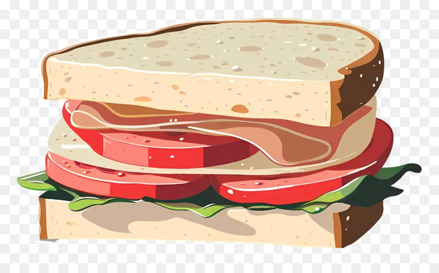 Sandwich，Sandwich Au Jambon PNG