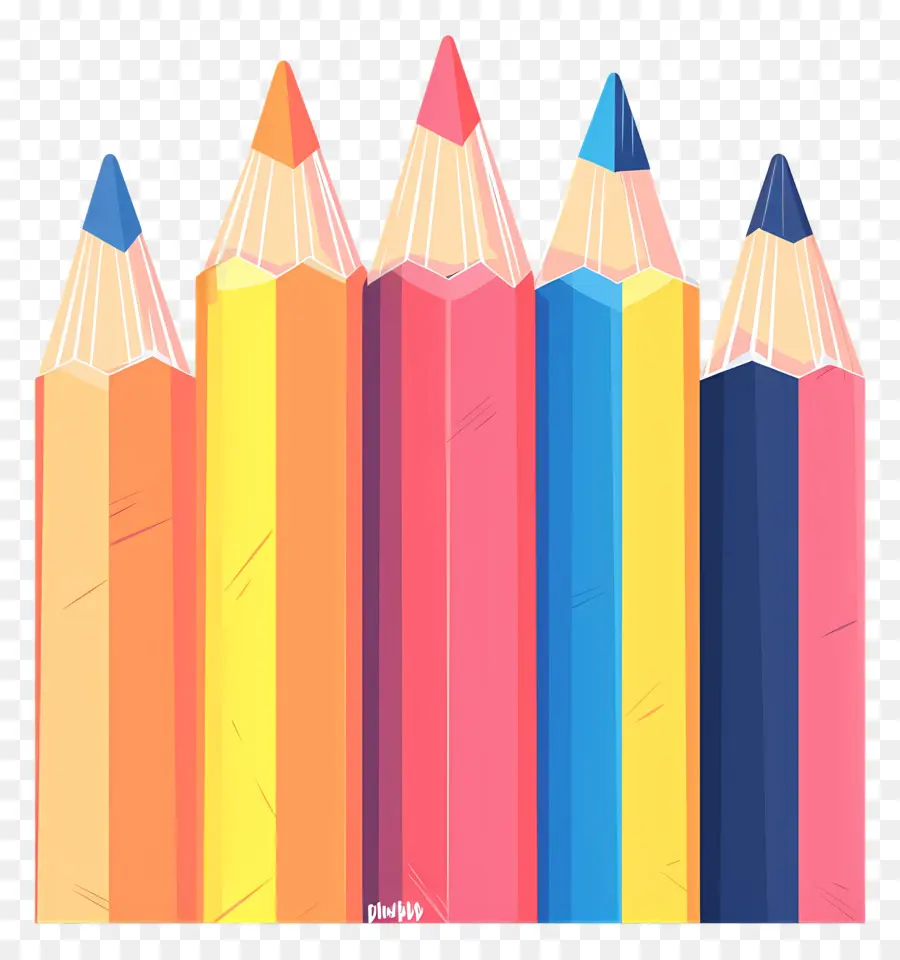 Crayon，Crayons De Couleur PNG