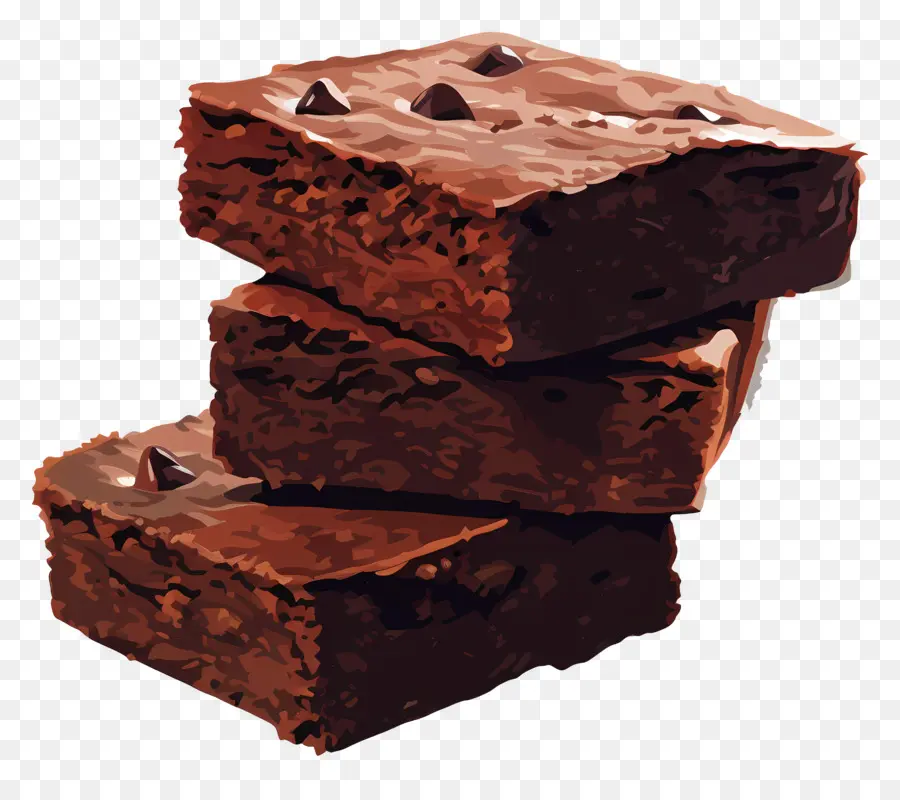 Brownies，Pépites De Chocolat PNG