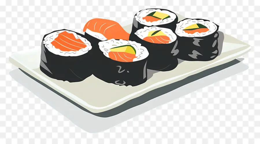 Sushis，Rouleaux PNG