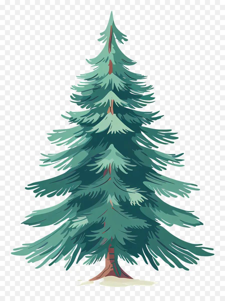 Arbre De Noël，Arbre Enneigé PNG