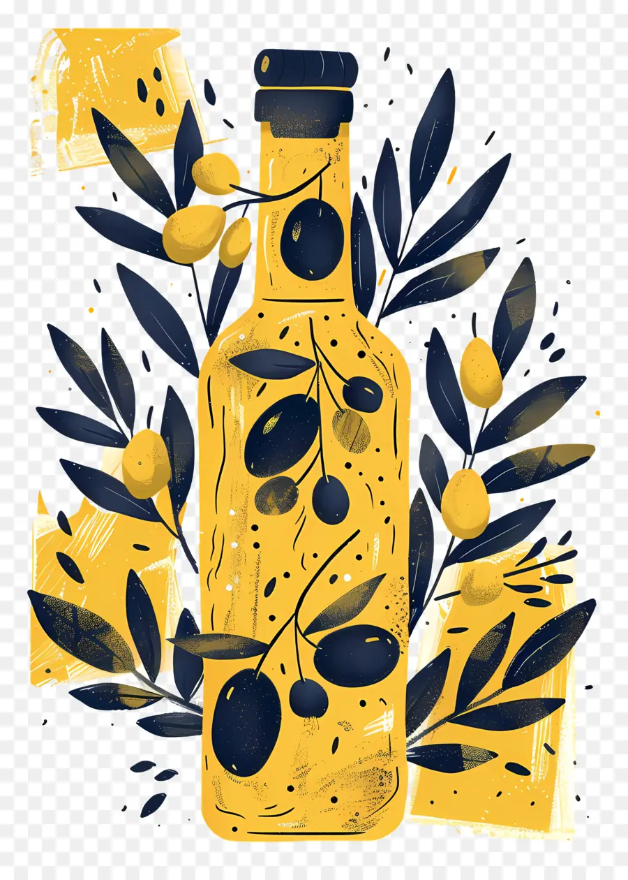 Huile D'olive，Bouteille PNG