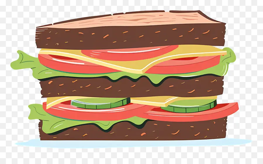 Sandwich，La Viande PNG