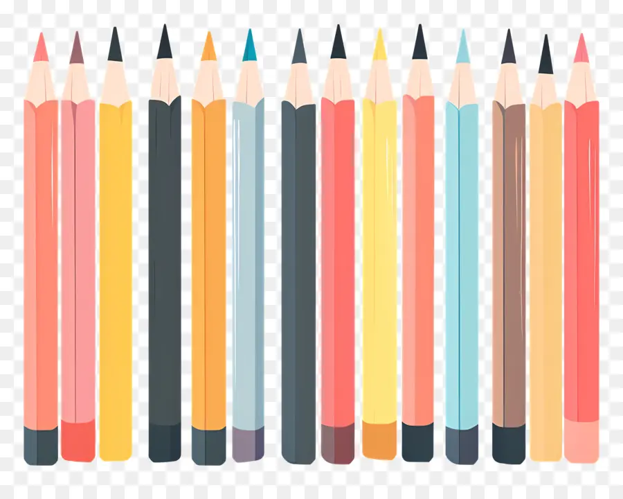 Crayon，Crayons De Couleur PNG