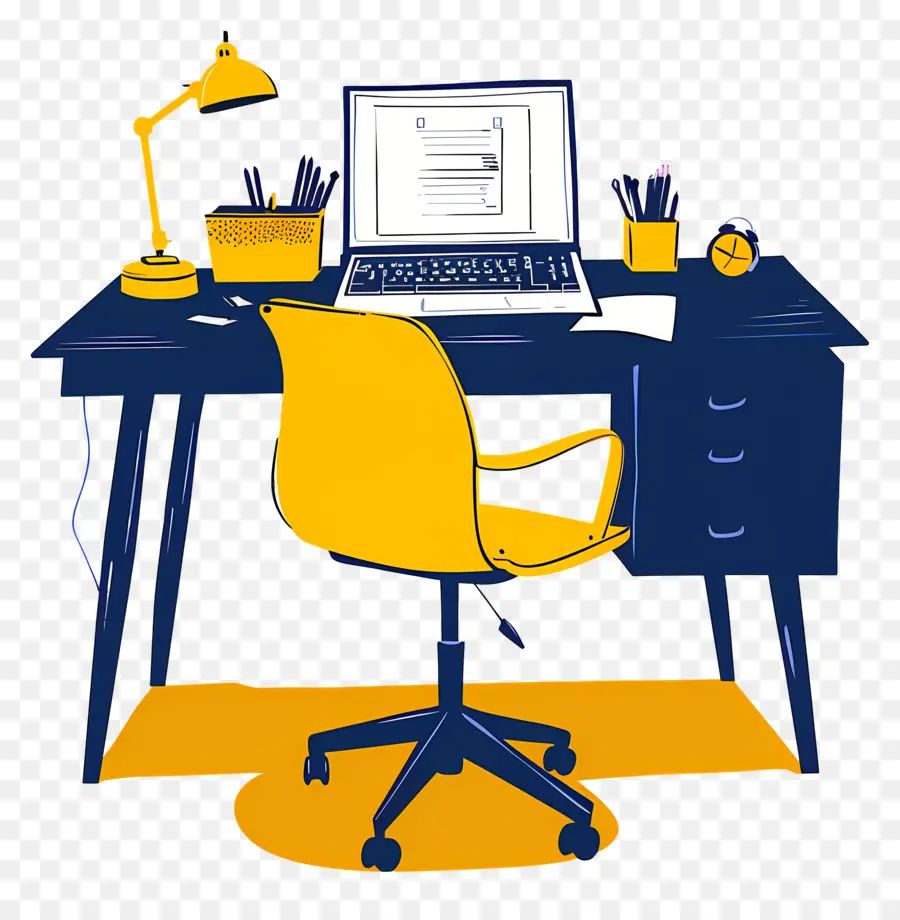 Bureau，Lampe PNG