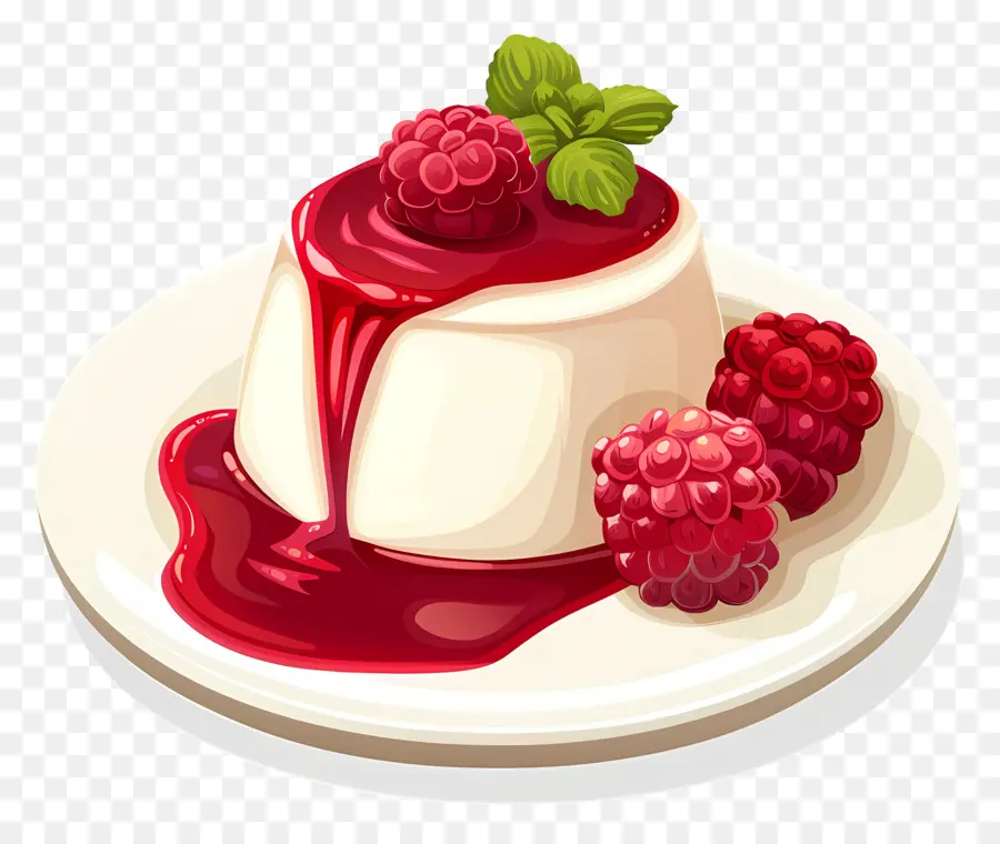 Panna Cotta，Flan PNG