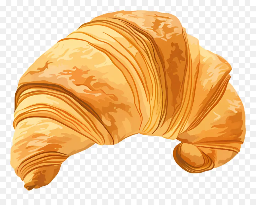 Croissant，Pâtisserie Cuite PNG