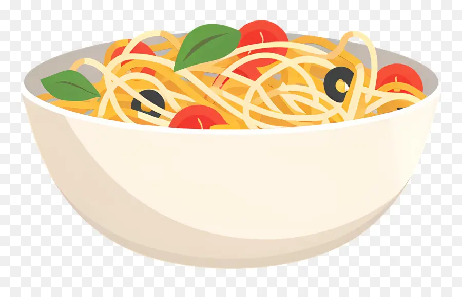 Bol De Pâtes，Spaghetti PNG