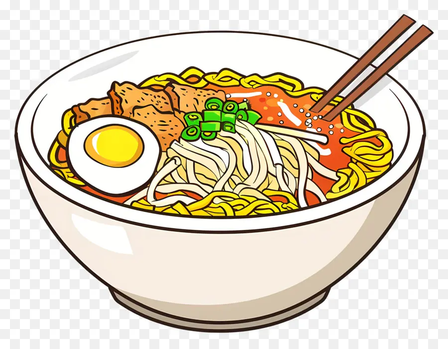 Nouilles Ramen，Bouillon De Porc PNG