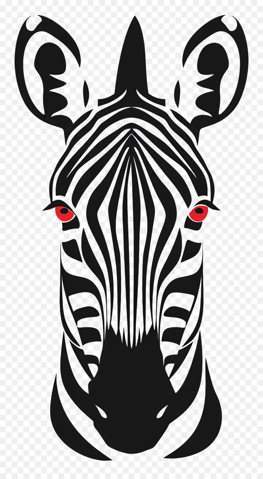 Zebra La Tête，Zèbre PNG