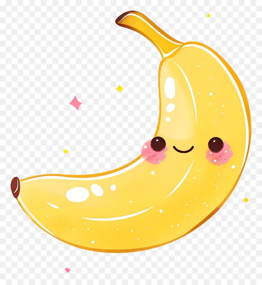 Dessin Animé De La Banane，Banane Souriante PNG