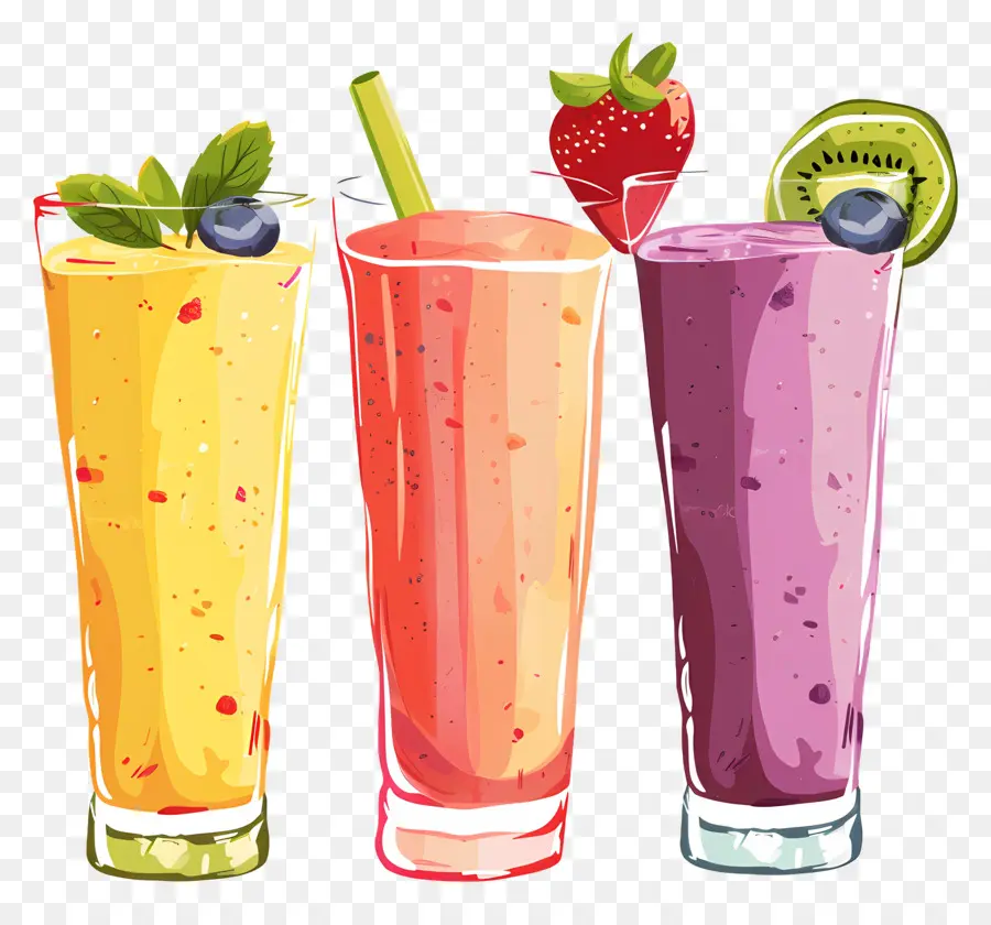 Smoothies，Jus PNG